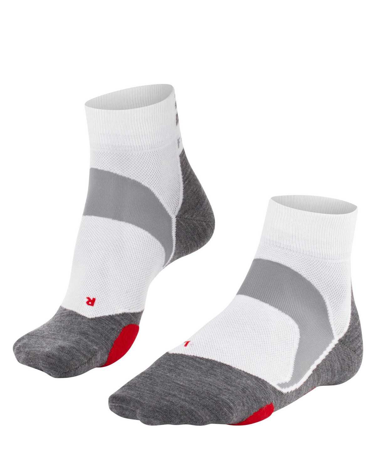 Falke BC5 Endurance Biking Short sock Naisten Sports Socks Valkoinen | 45102ZRSY