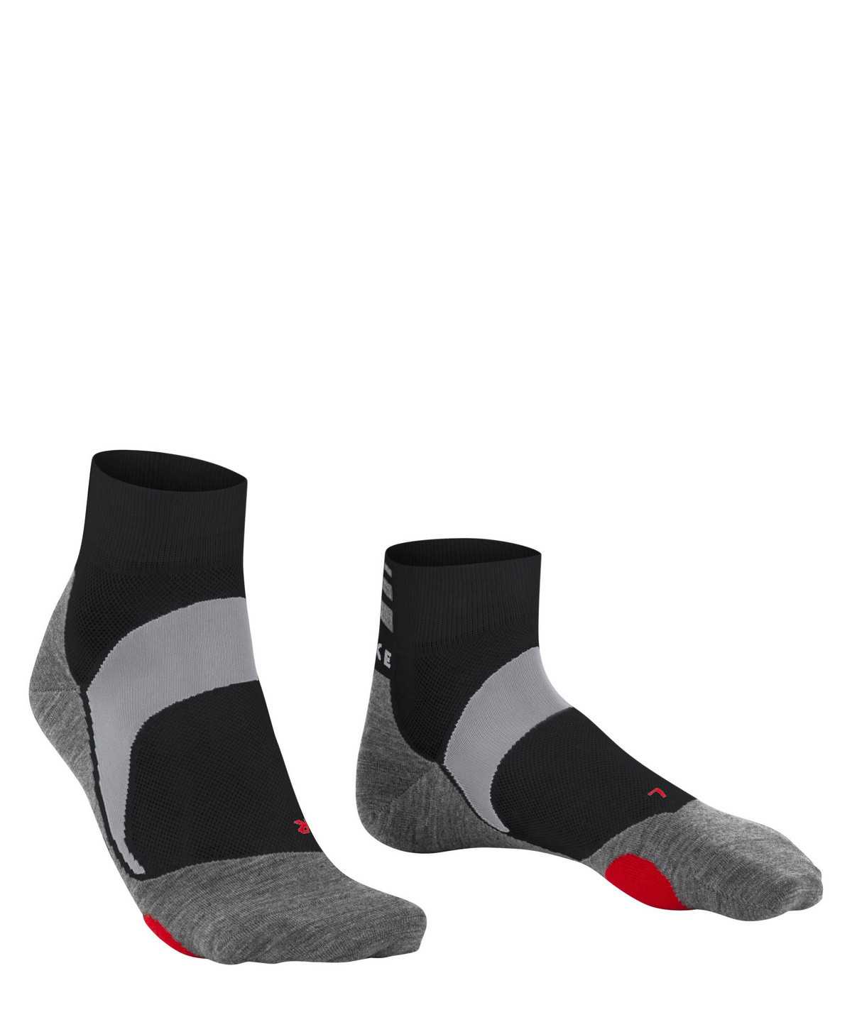 Falke BC5 Endurance Biking Short sock Naisten Sports Socks Mustat | 58061SYDX