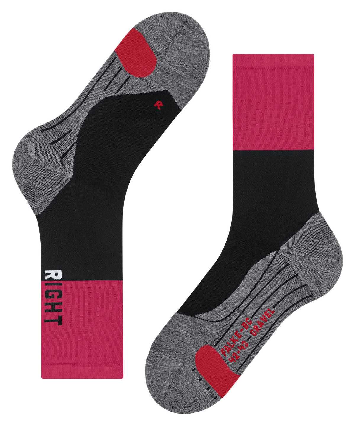 Falke BC Gravel Biking Socks Miesten Sukat Mustat | 81649XIZT