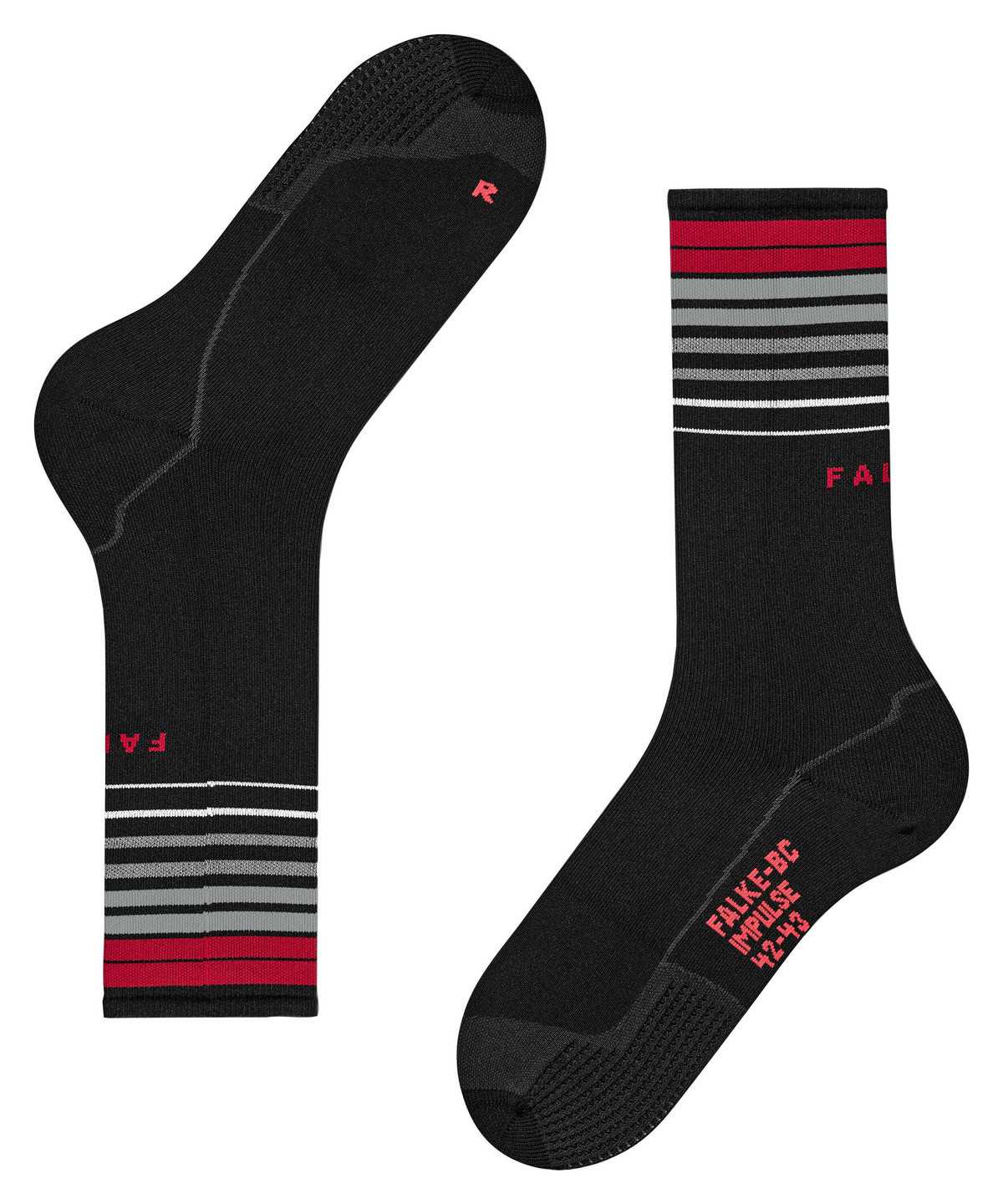 Falke BC Impulse Biking Socks Miesten Sukat Mustat | 15978PMLV