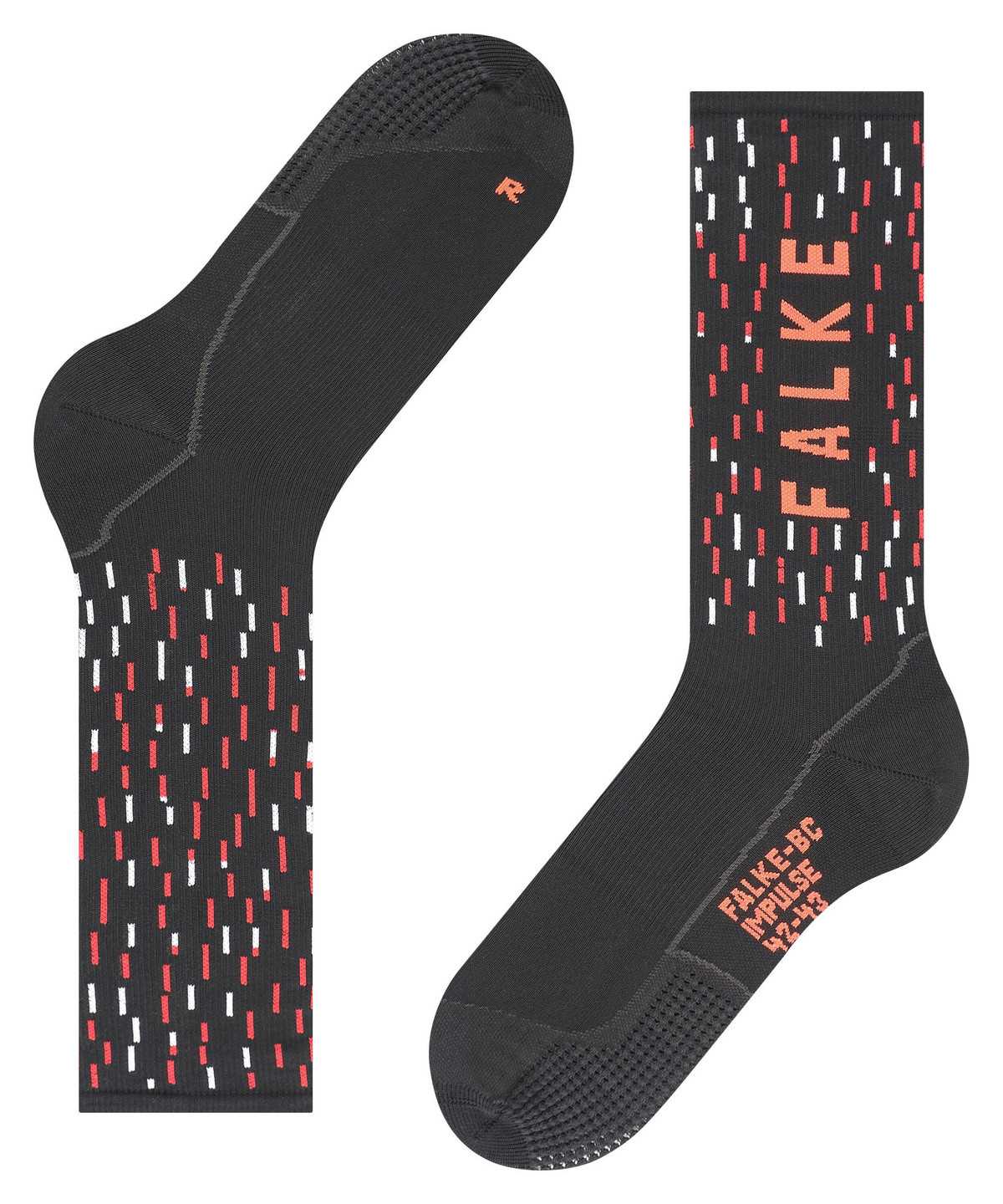 Falke BC Impulse Biking Socks Miesten Sukat Mustat | 69148FWSD