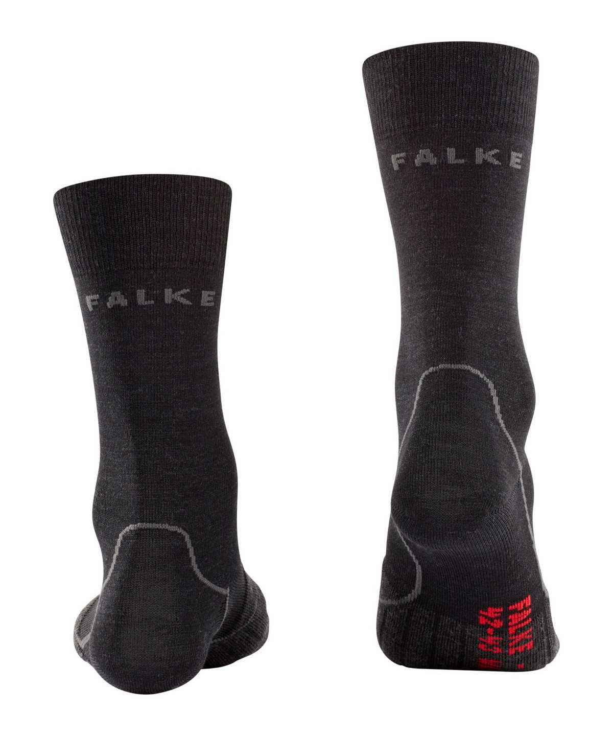 Falke BC Warm Biking Socks Miesten Sukat Mustat | 26370IQWD