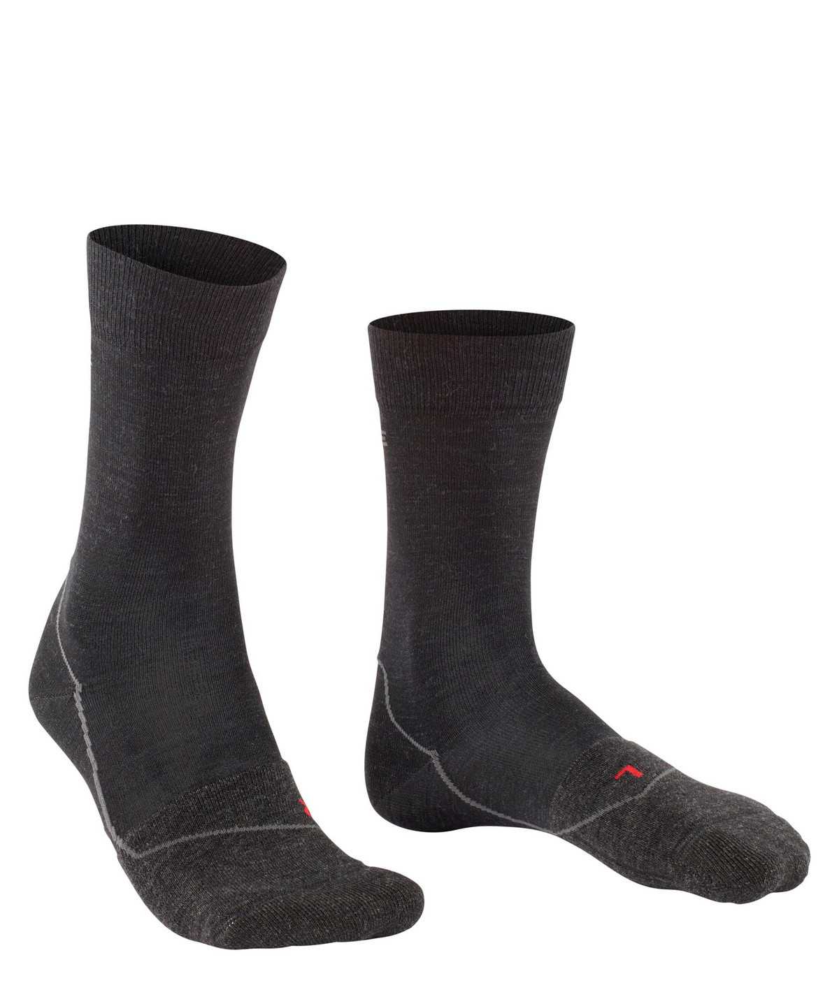 Falke BC Warm Biking Socks Miesten Sukat Mustat | 26370IQWD