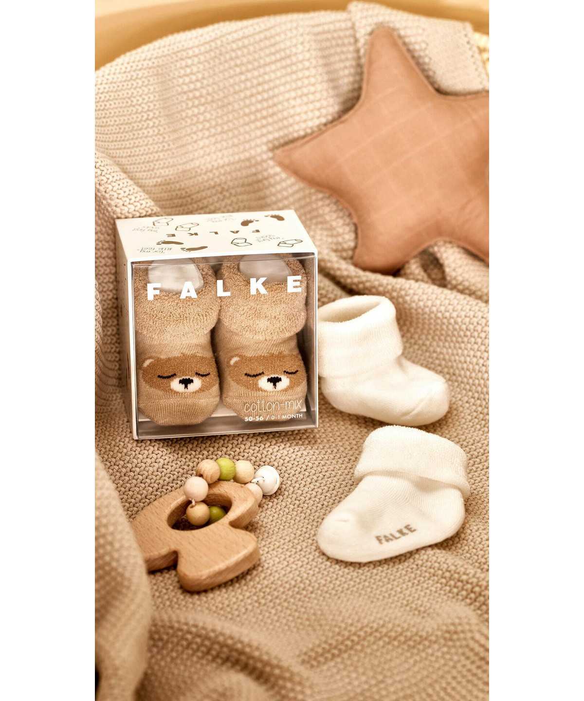 Falke Baby Bear Socks Vauvan Sukat Beige | 70846UVRK