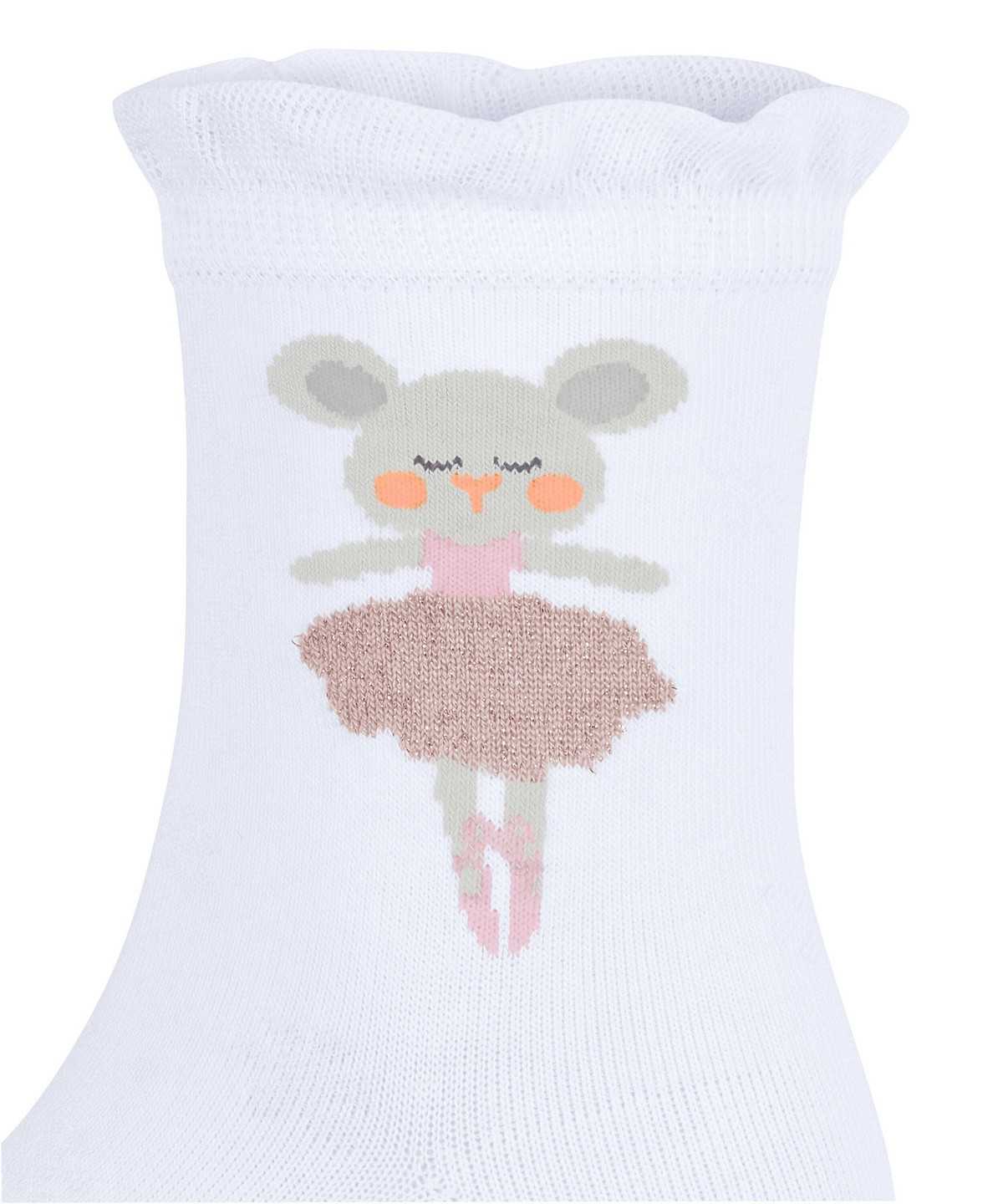 Falke Ballerina Mouse Socks Lasten Sukat Valkoinen | 95324ZWQN