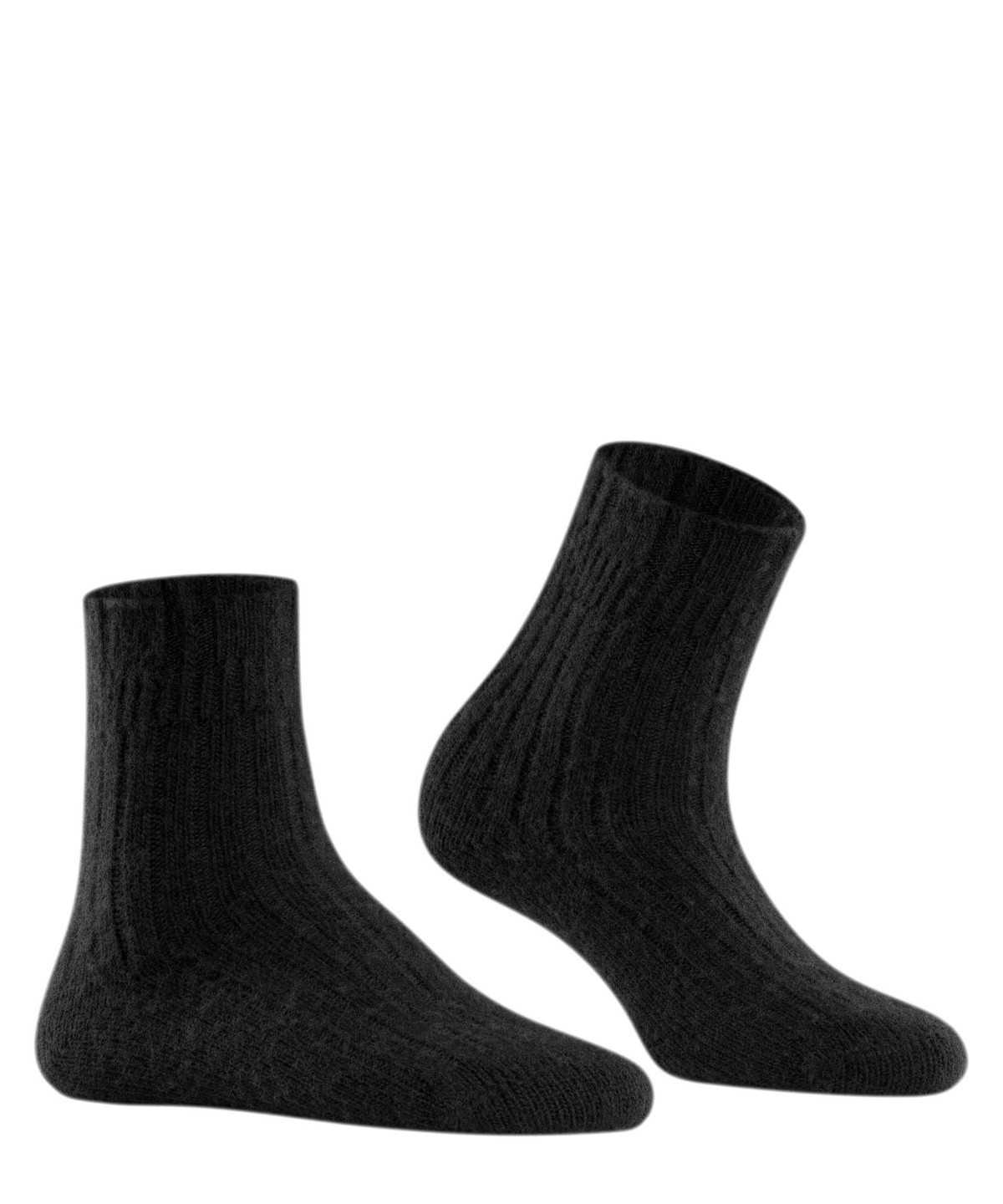 Falke Bedsock Rib House socks Naisten Sukat Mustat | 29610SCJY