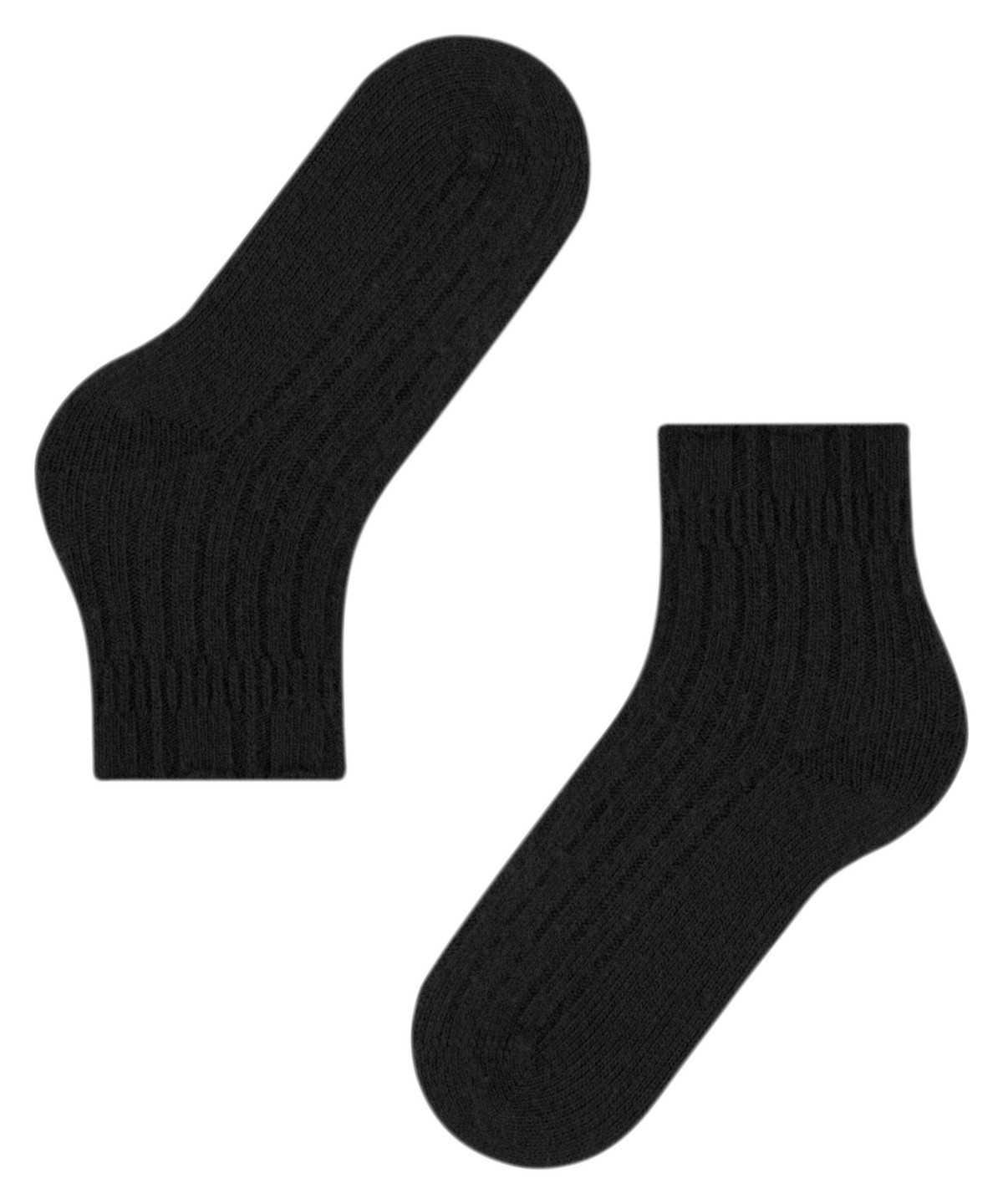 Falke Bedsock Rib House socks Naisten Sukat Mustat | 29610SCJY