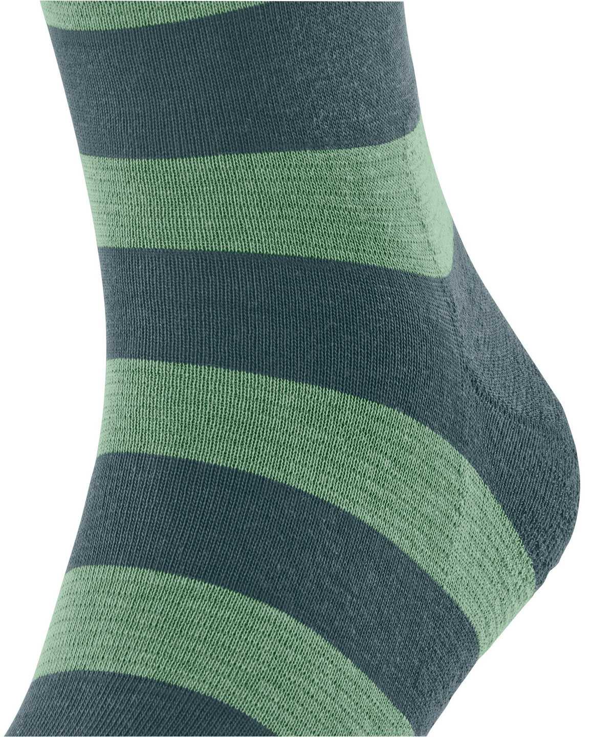 Falke Block Stripe Socks Miesten Sukat Vihreä | 47359CNWK