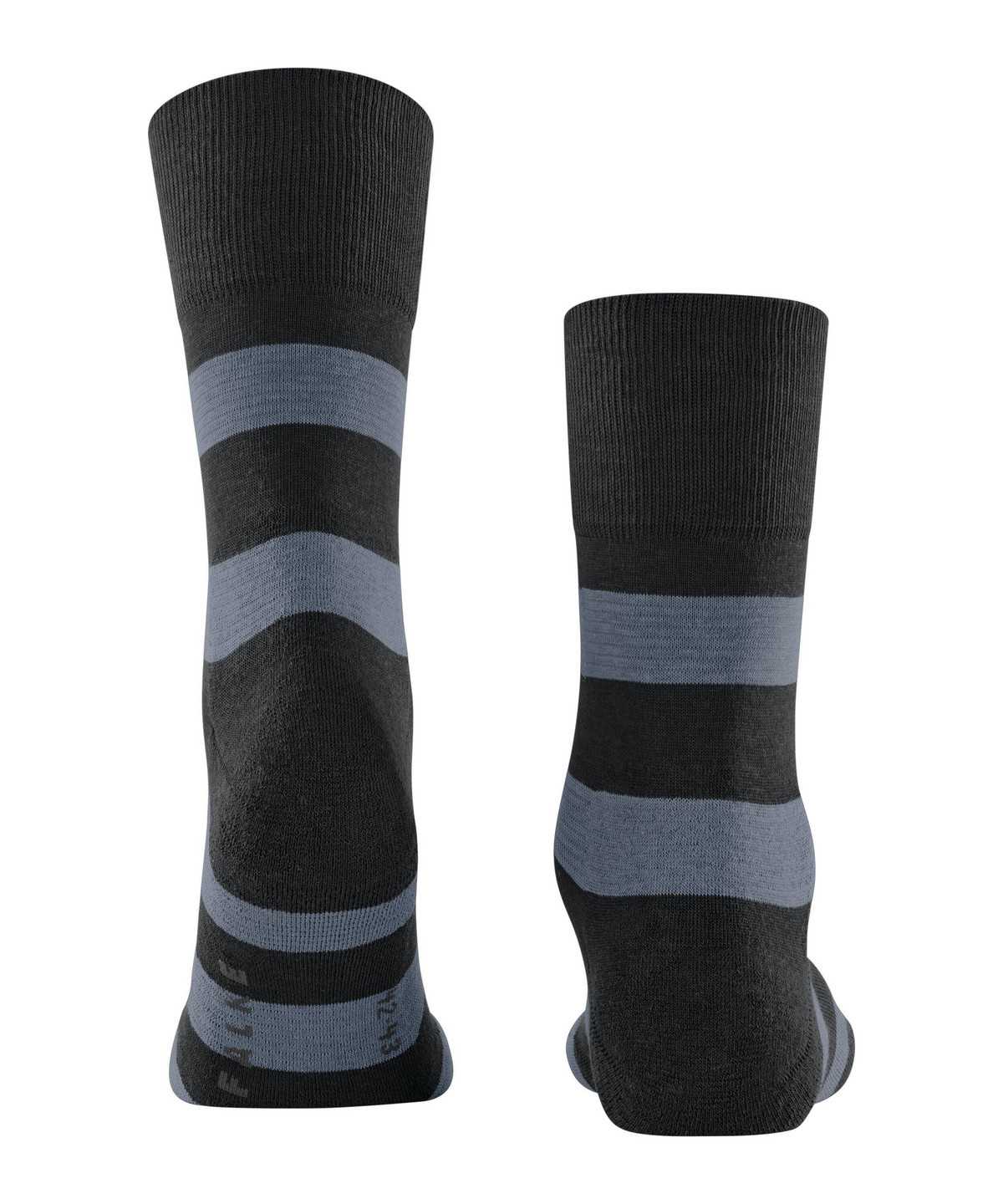 Falke Block Stripe Socks Naisten Sukat Mustat | 15983MYPF