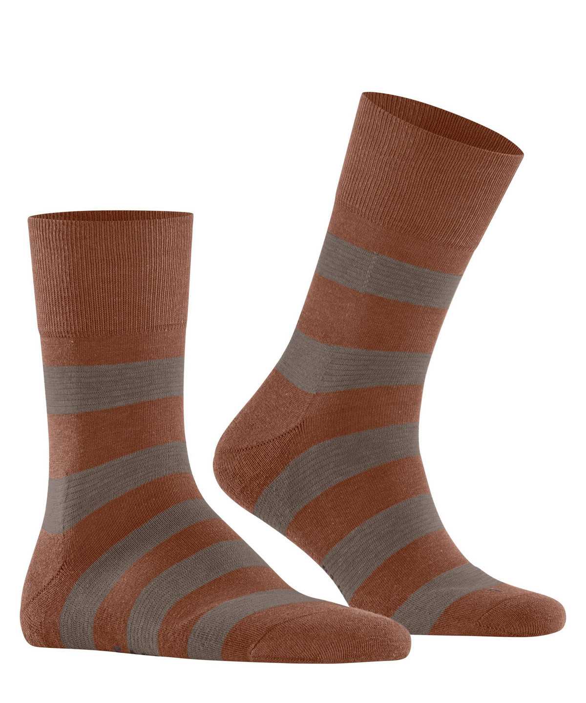 Falke Block Stripe Socks Naisten Sukat Ruskea | 01567RWDT