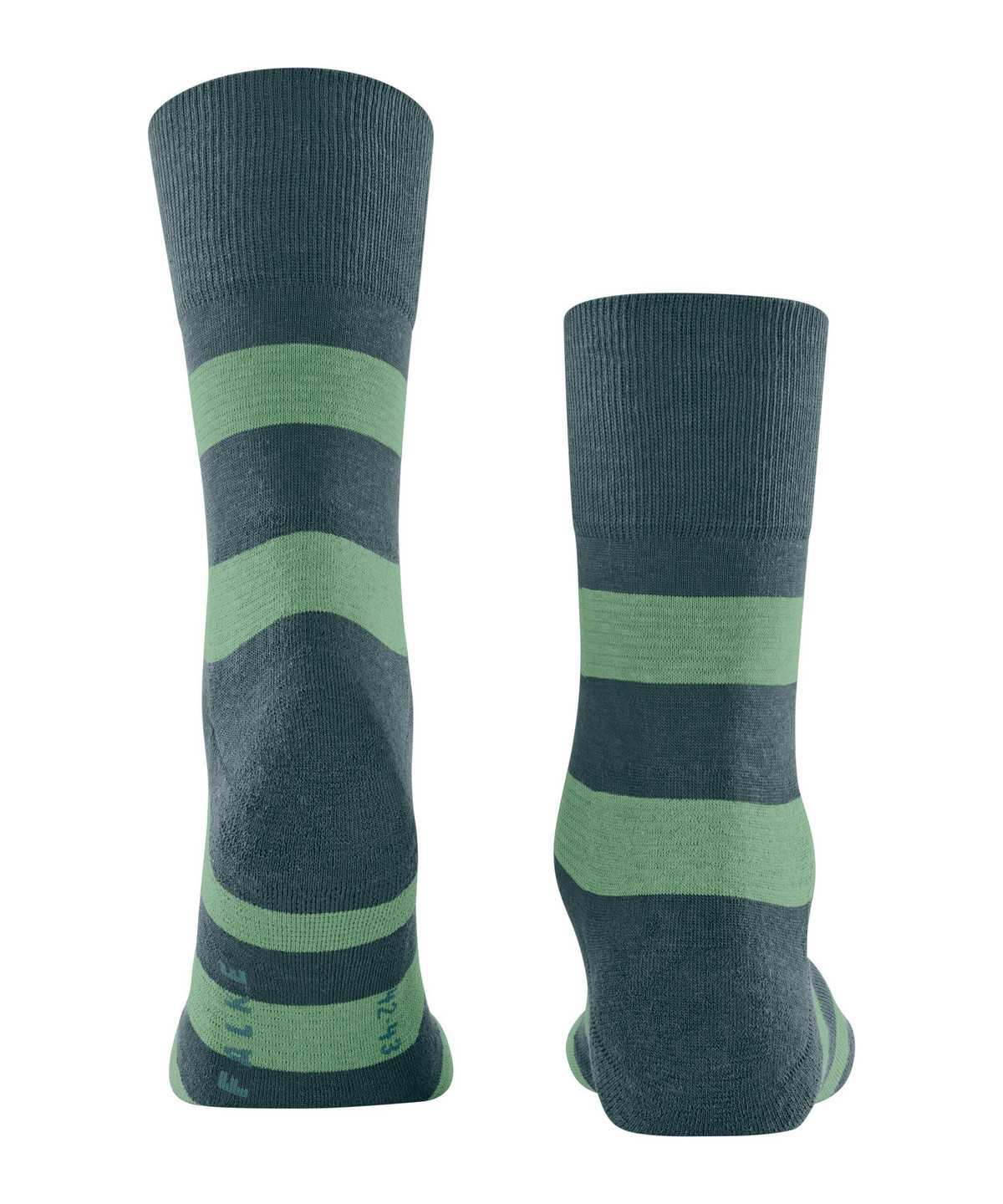 Falke Block Stripe Socks Naisten Sukat Vihreä | 73542MEAR