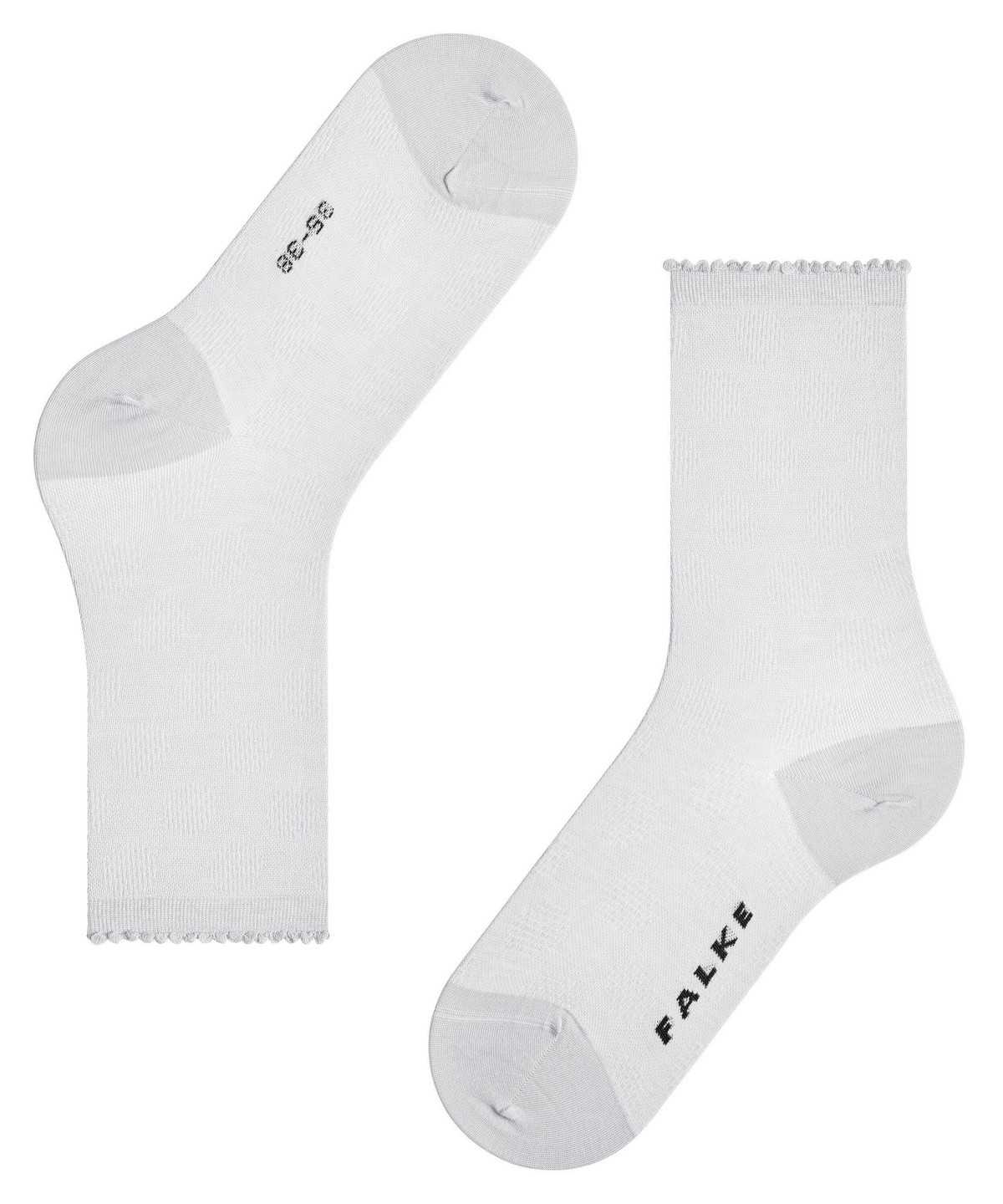 Falke Bold Dot Socks Naisten Sukat Valkoinen | 40829QPMJ