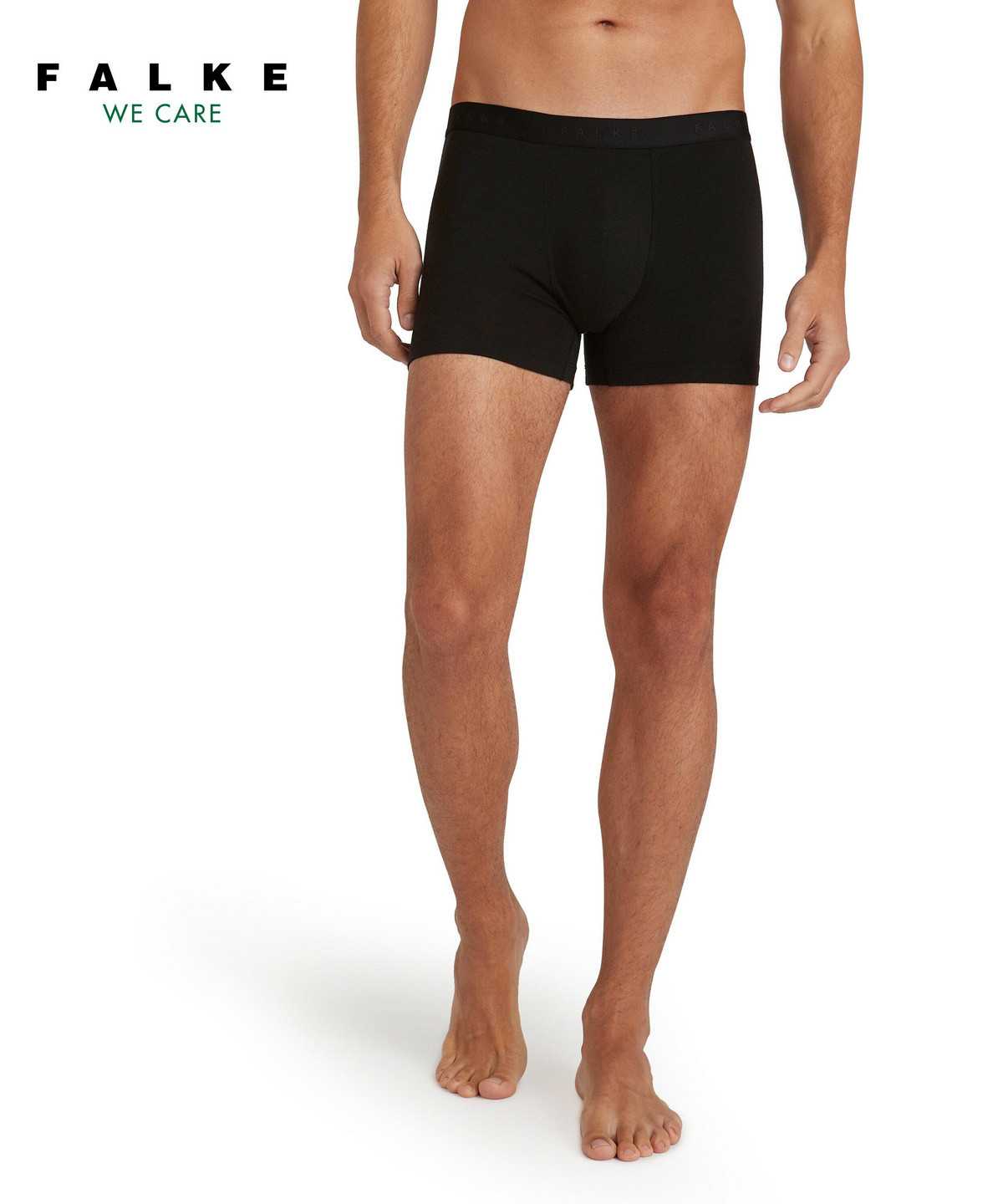 Falke Boxer Daily ClimaWool Miesten Boxer & Slips Mustat | 62398HGRK