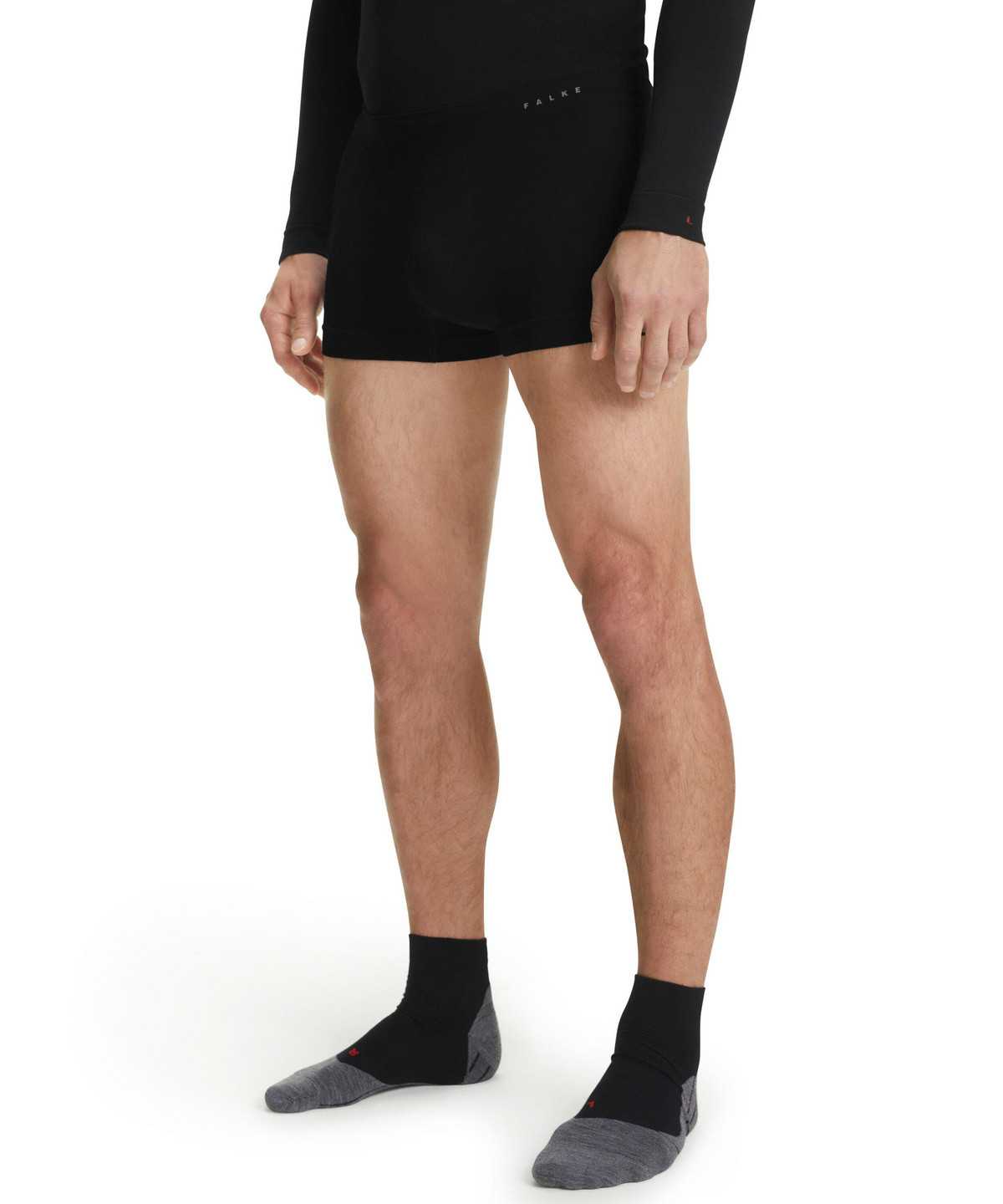 Falke Boxer Wool-Tech Light Miesten Boxer & Slips Mustat | 28503CHNL