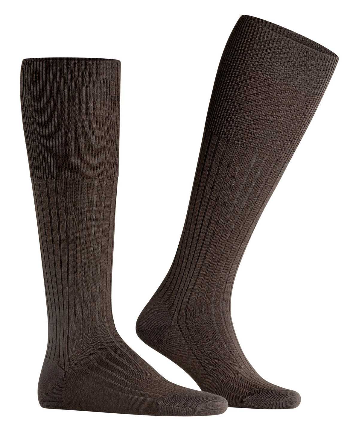 Falke Bristol Pure Knee-high Socks Miesten Sukat Ruskea | 42860QSWZ