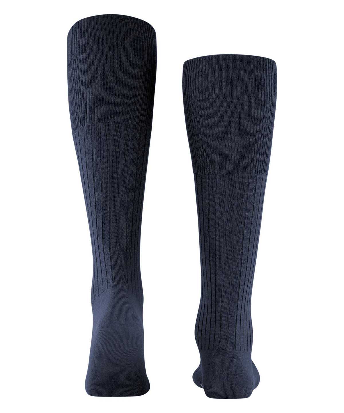 Falke Bristol Pure Knee-high Socks Miesten Sukat Sininen | 05672HZDB