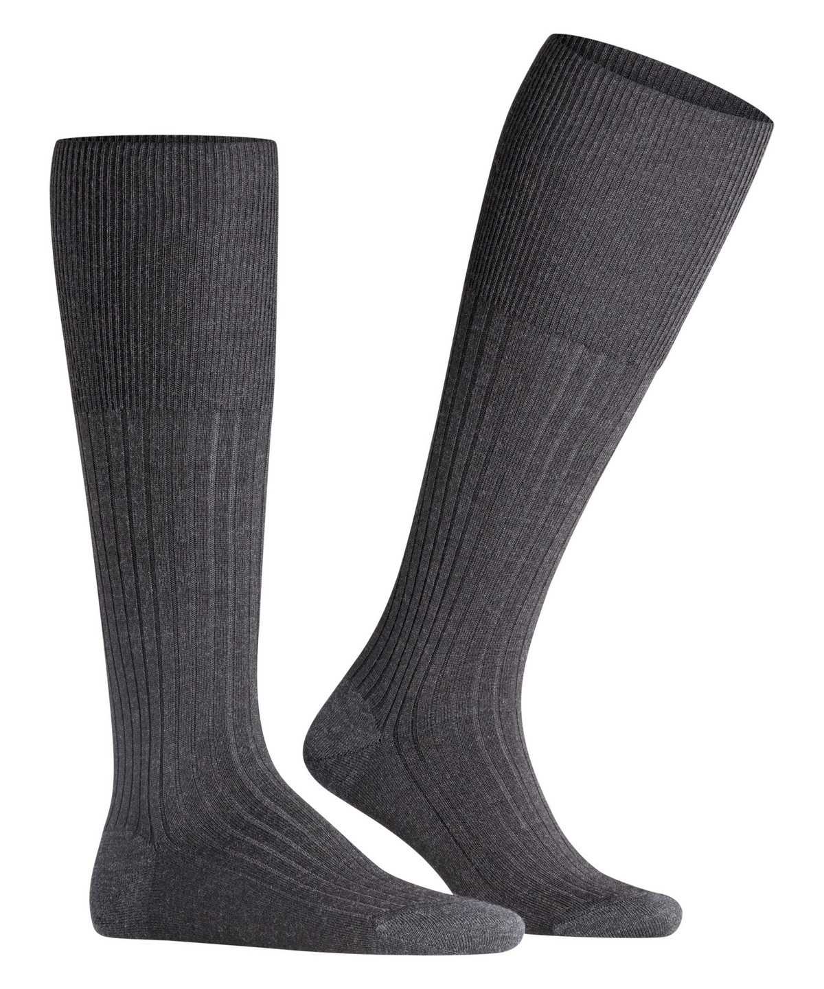 Falke Bristol Pure Knee-high Socks Miesten Sukat Harmaat | 38621MOXS