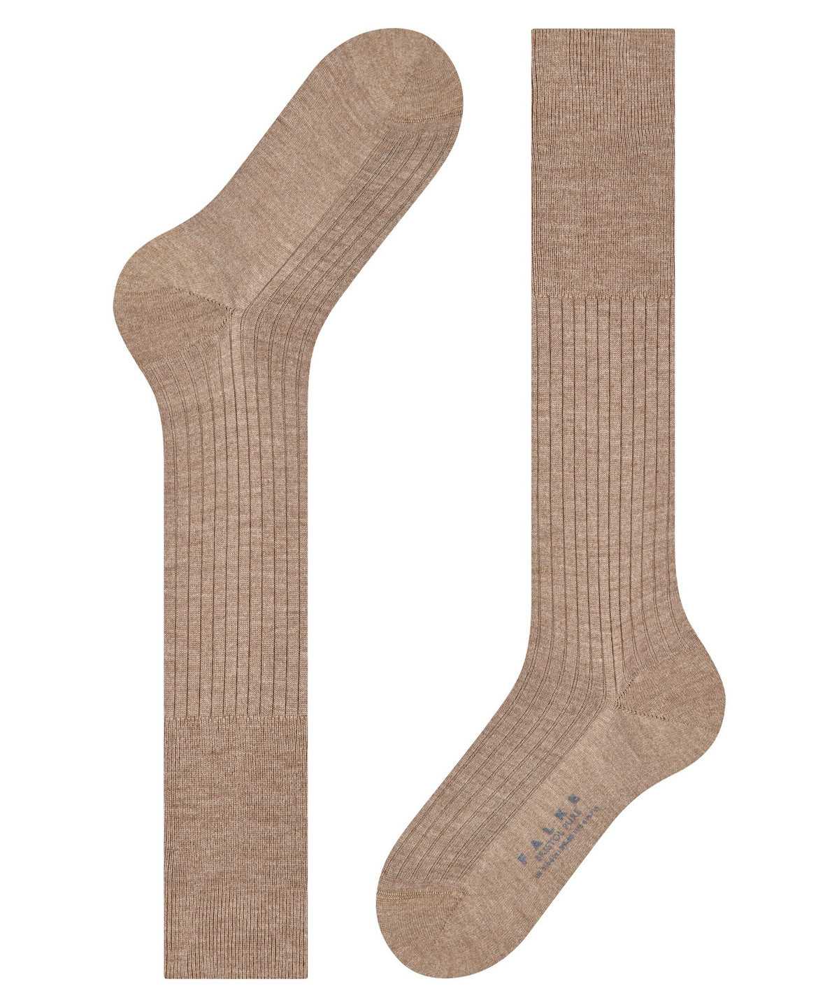 Falke Bristol Pure Knee-high Socks Miesten Sukat Ruskea | 94508OHAK