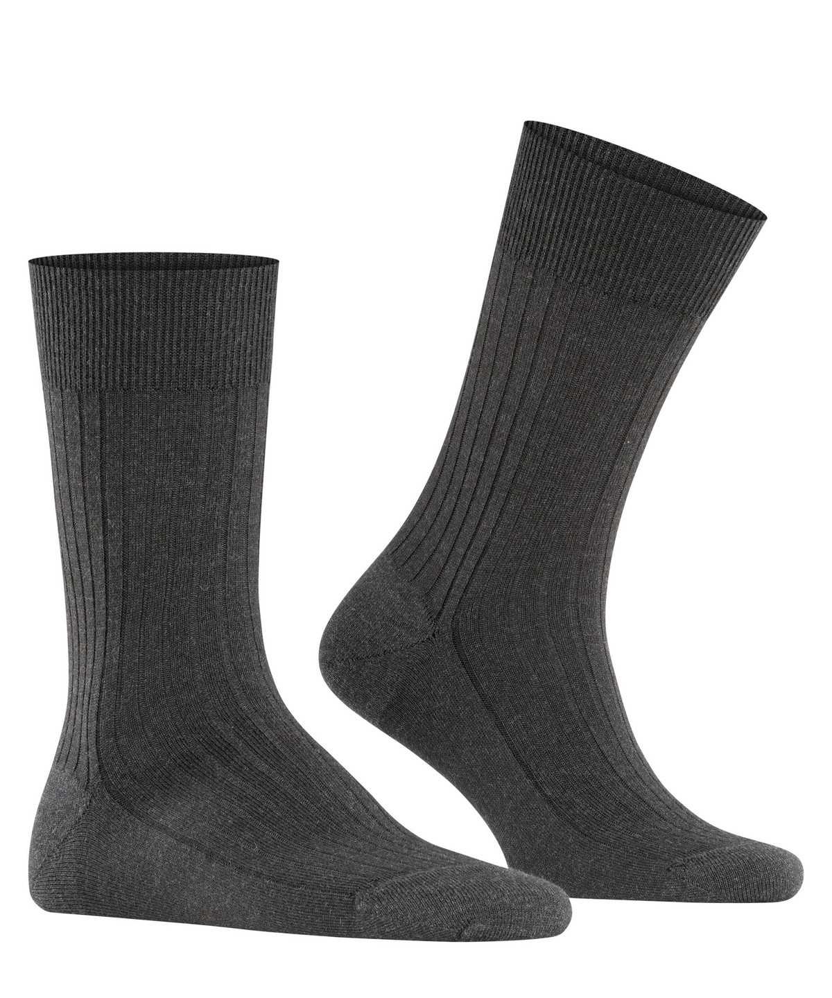 Falke Bristol Pure Socks Miesten Sukat Harmaat | 36749QKSL