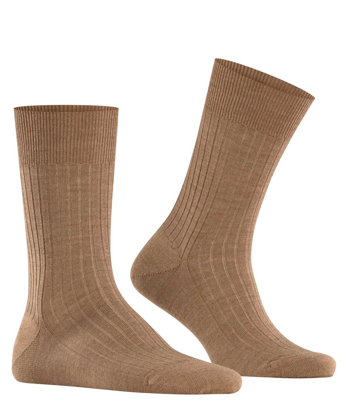 Falke Bristol Pure Socks Miesten Sukat Ruskea | 43159HKWB