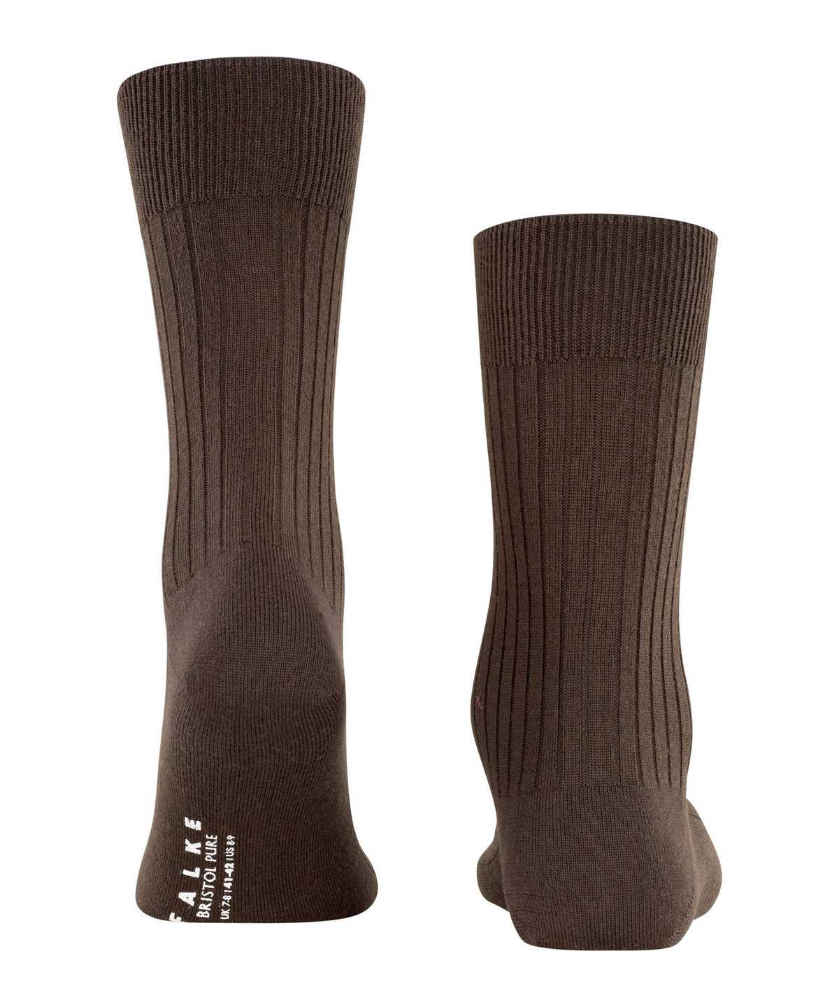 Falke Bristol Pure Socks Miesten Sukat Ruskea | 23045WABH