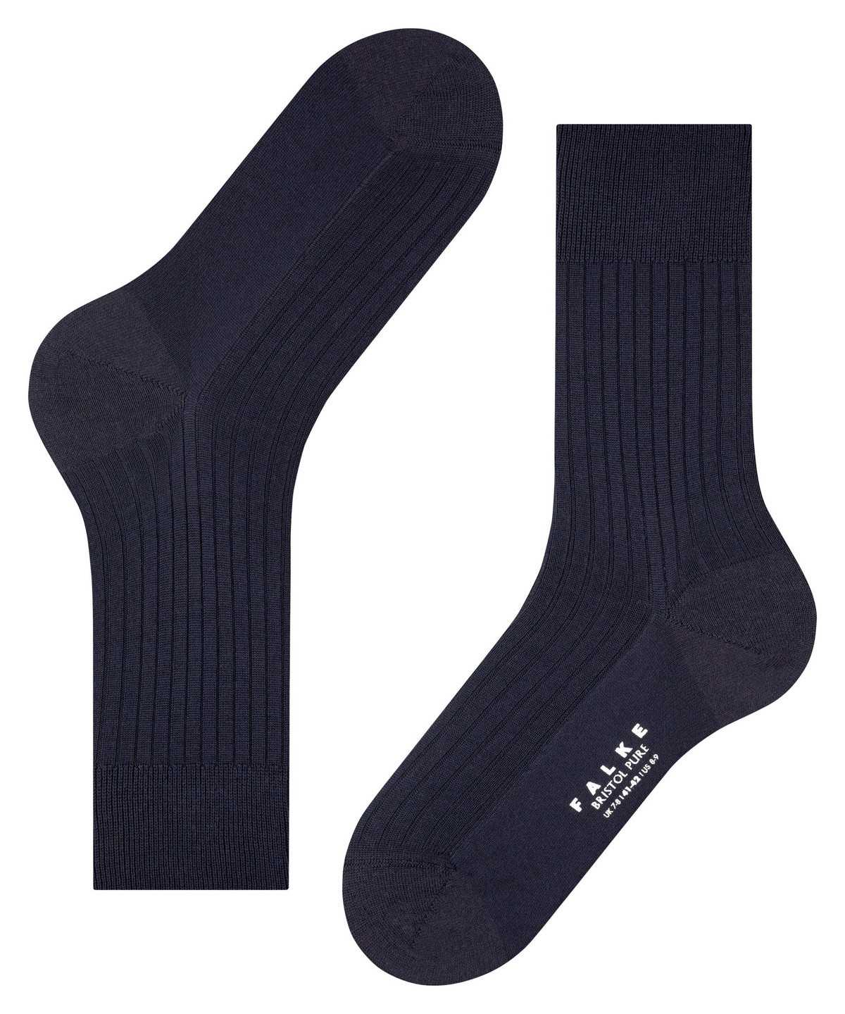 Falke Bristol Pure Socks Miesten Sukat Sininen | 34529WZNC