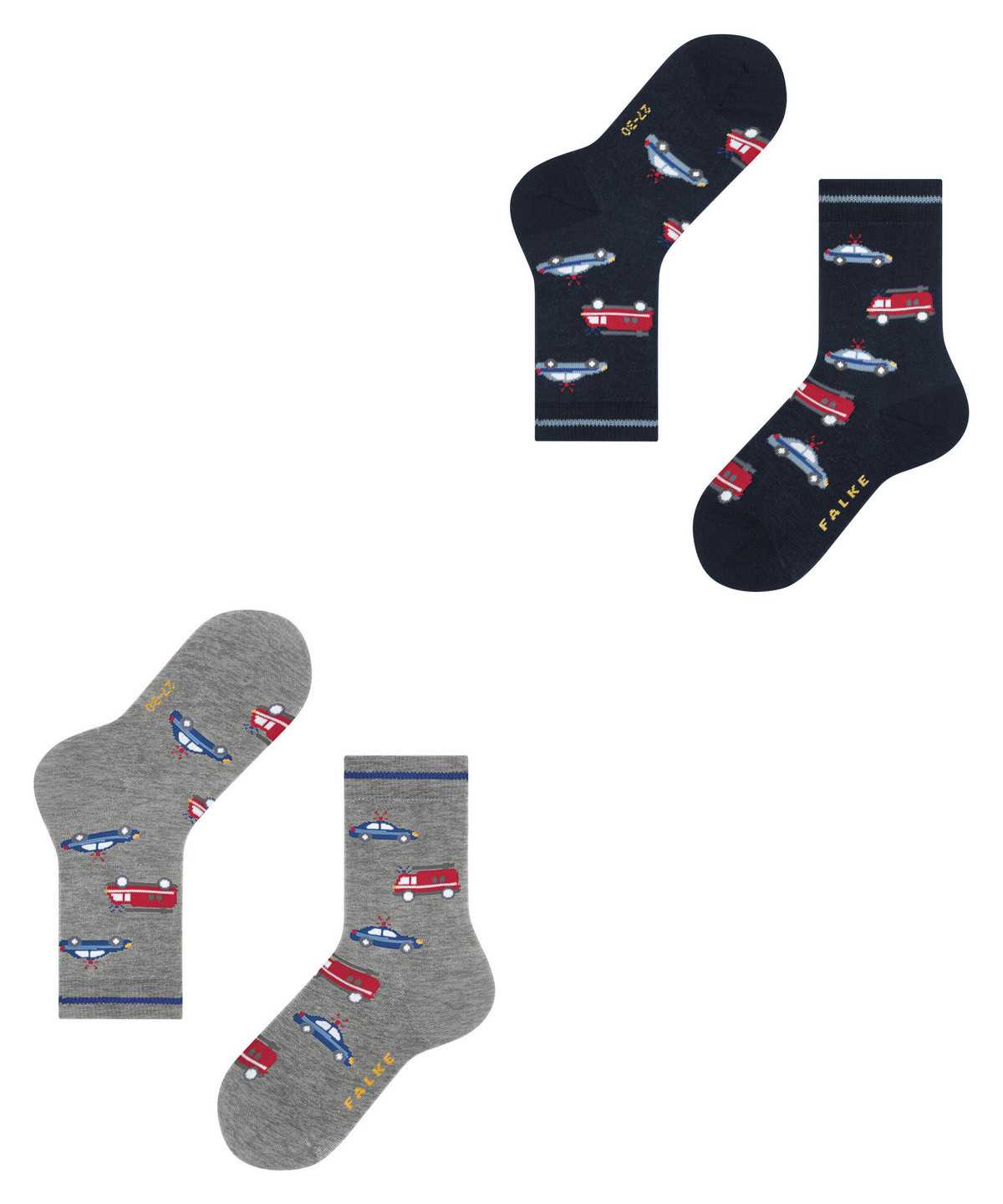 Falke Cars 2-Pack Socks Lasten Sukat Multicolored | 18502WBVG