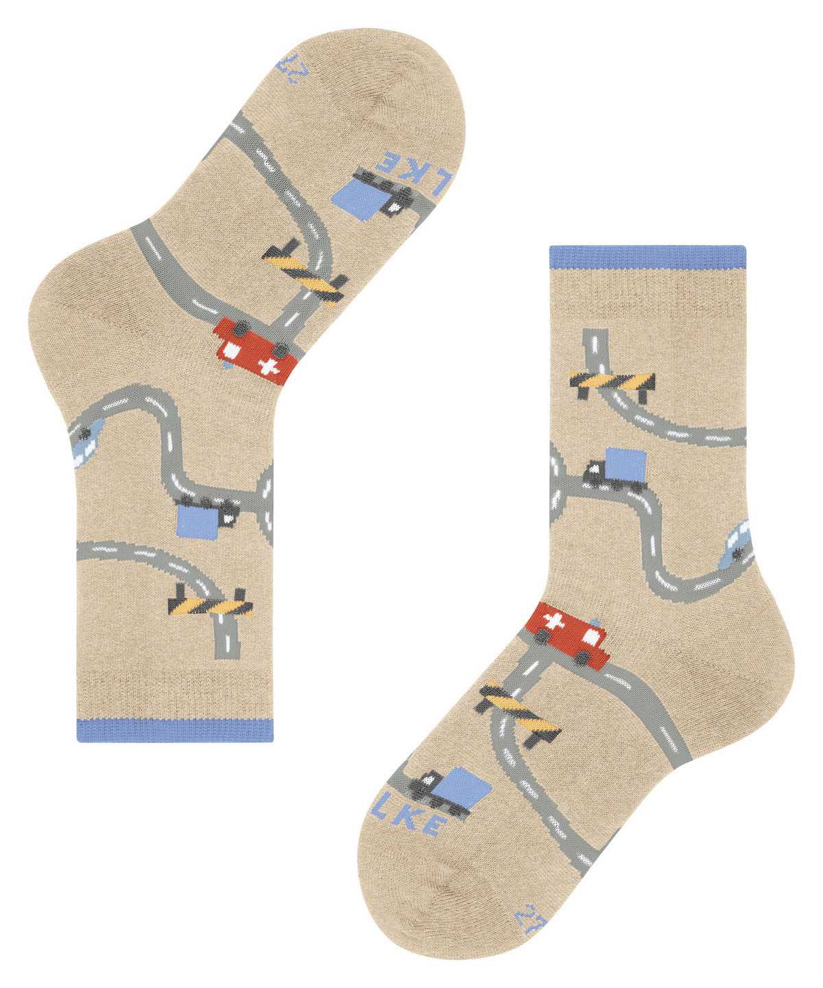 Falke City Life Socks Lasten Sukat Beige | 18692EFAW