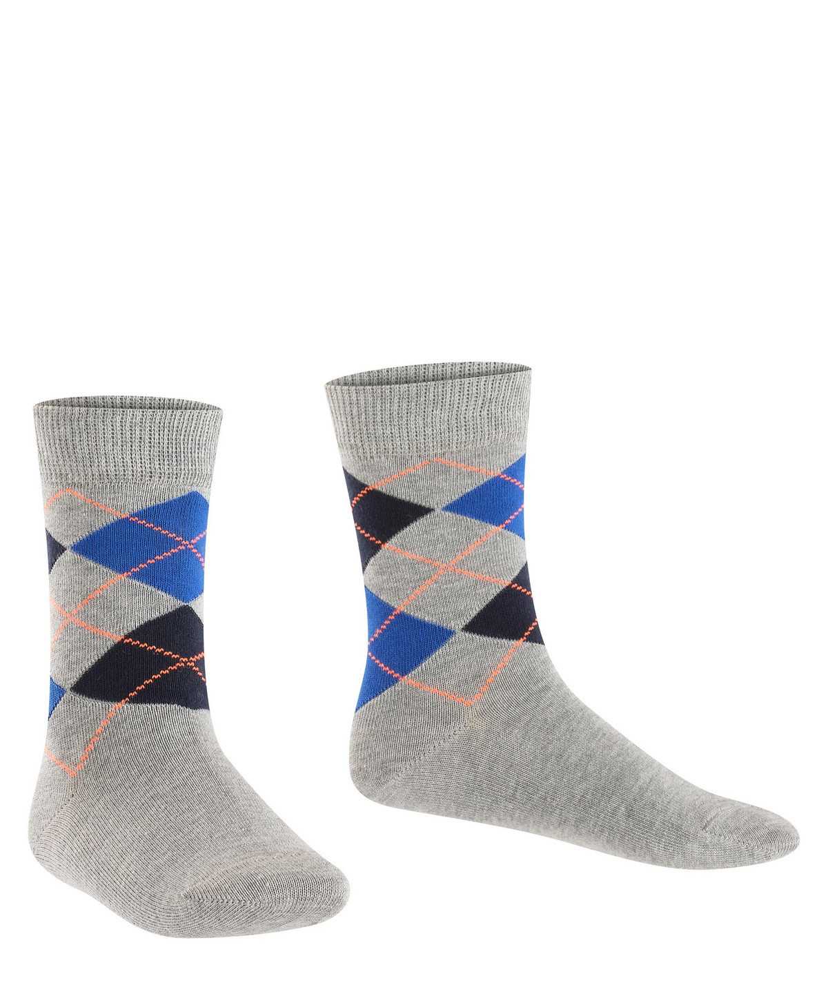 Falke Classic Argyle Socks Lasten Sukat Harmaat | 78306KNID