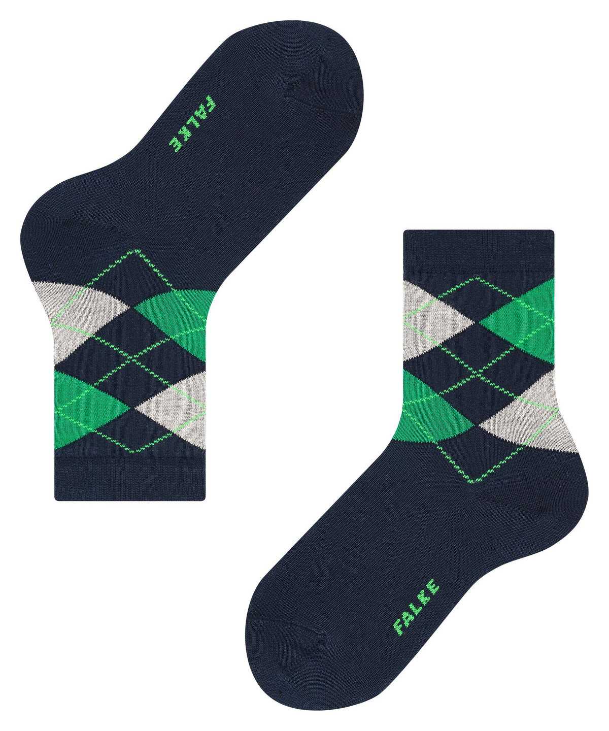 Falke Classic Argyle Socks Lasten Sukat Sininen | 08374UIPB