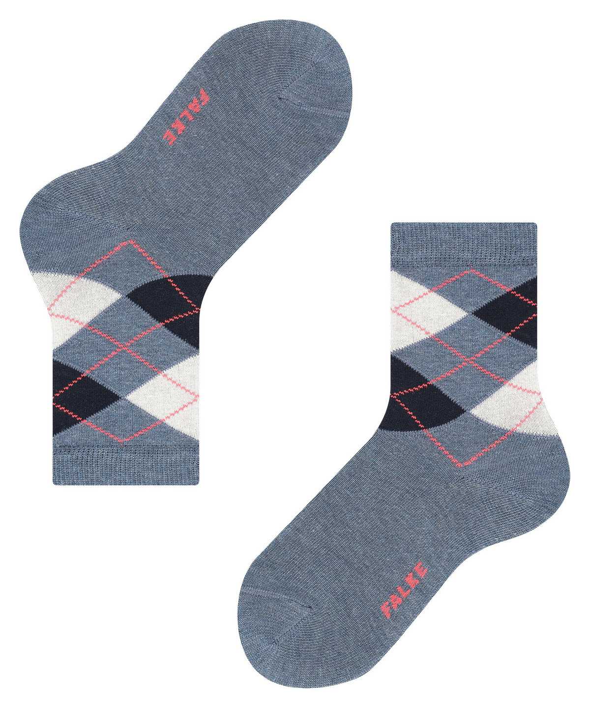 Falke Classic Argyle Socks Lasten Sukat Sininen | 91286UBZO