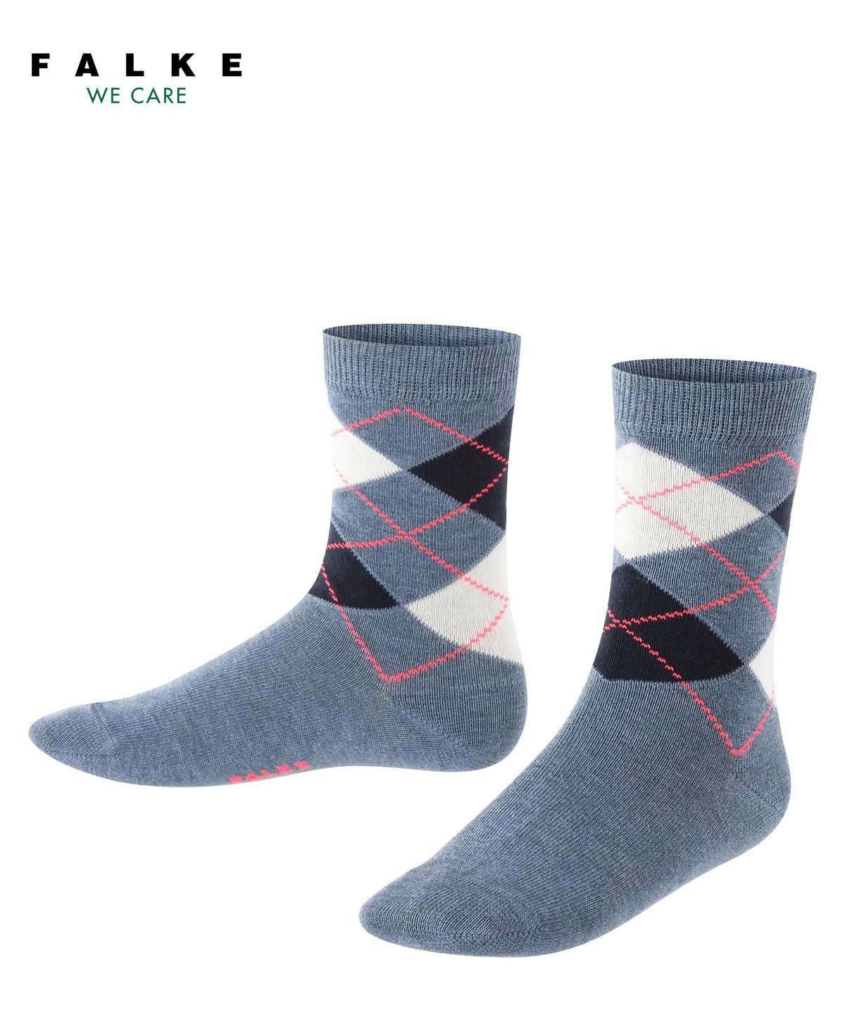 Falke Classic Argyle Socks Lasten Sukat Sininen | 91286UBZO