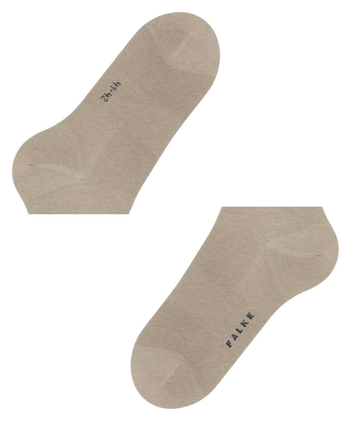 Falke ClimaWool Invisibles Miesten No Show Socks Beige | 62705JGPL