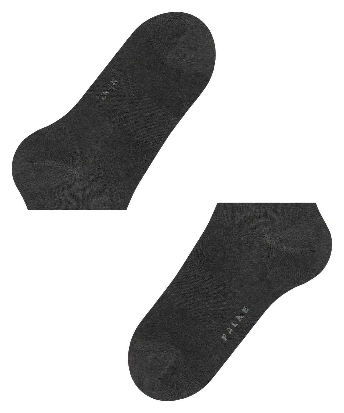 Falke ClimaWool Invisibles Miesten No Show Socks Harmaat | 37960CNBD