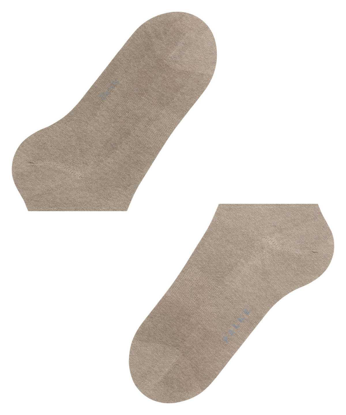 Falke ClimaWool Invisibles Miesten No Show Socks Harmaat | 01374JAMD