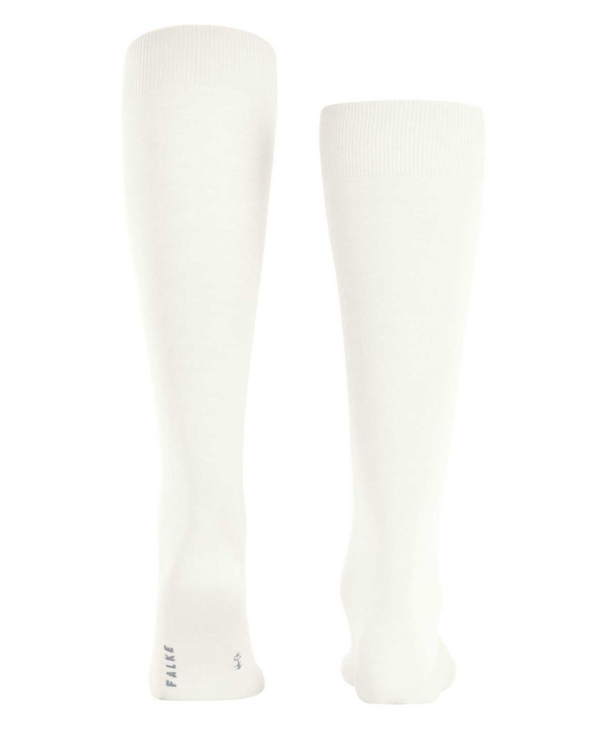 Falke ClimaWool Knee-high Socks Miesten Sukat Valkoinen | 30247HUWG