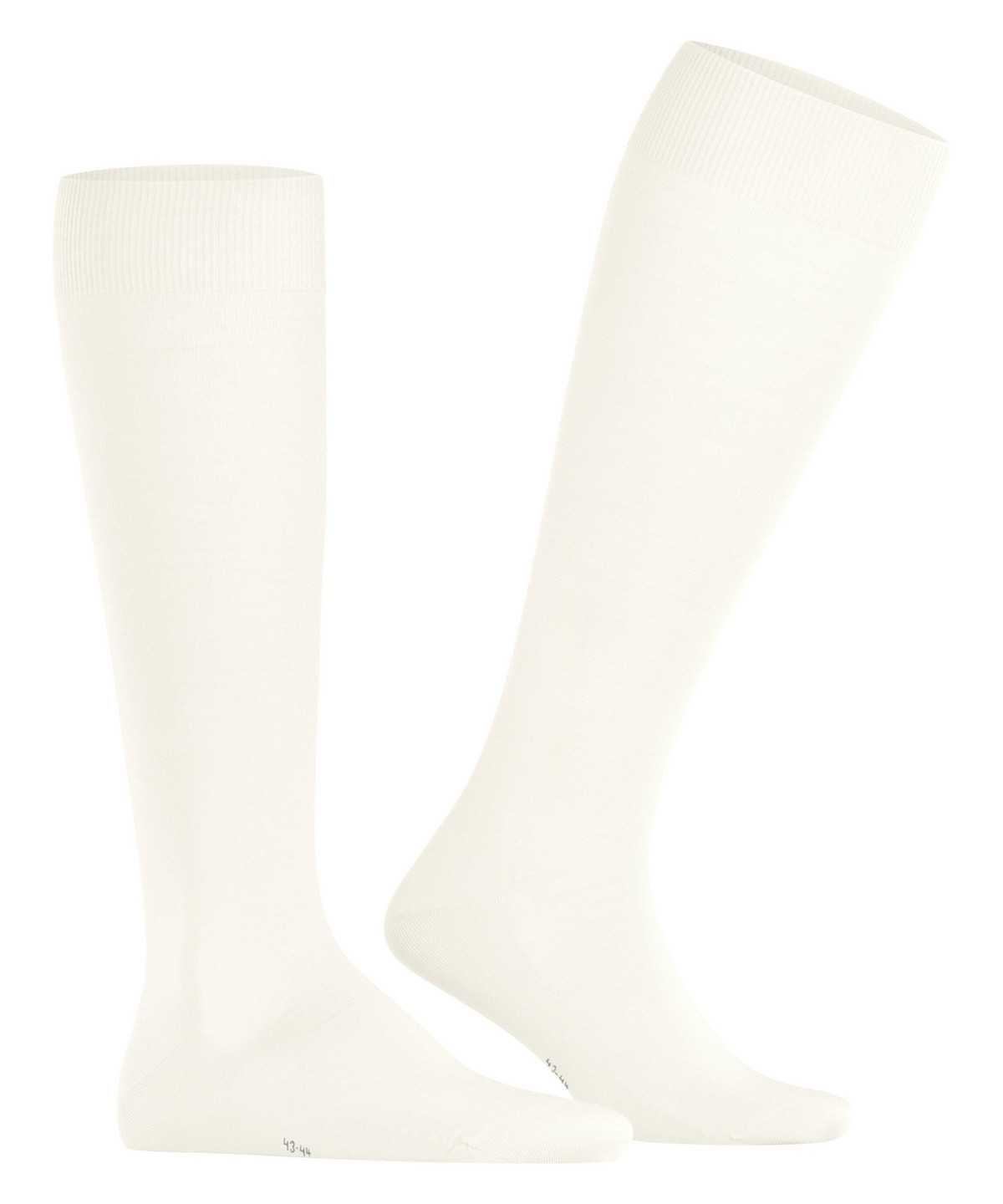 Falke ClimaWool Knee-high Socks Miesten Sukat Valkoinen | 30247HUWG