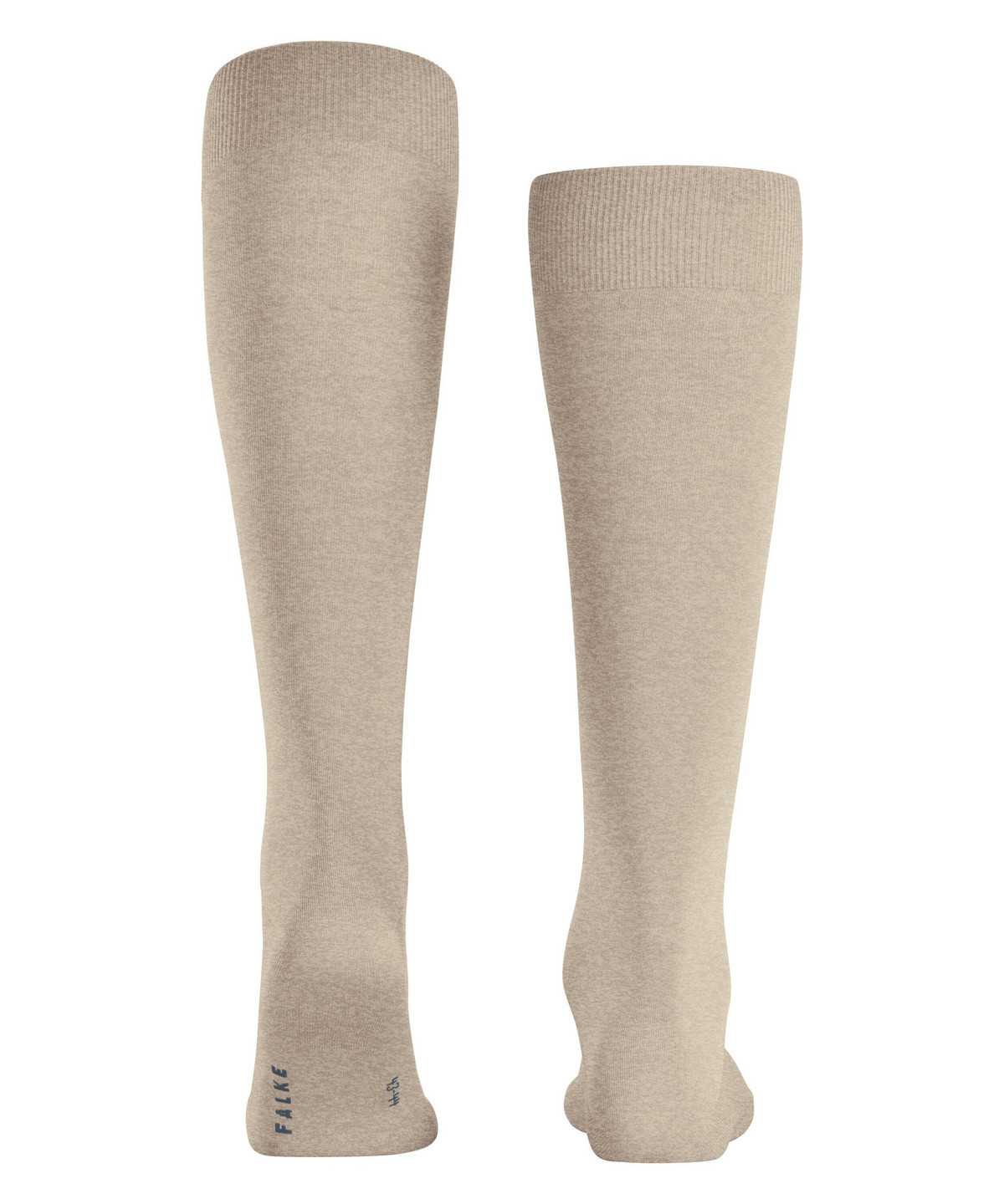 Falke ClimaWool Knee-high Socks Miesten Sukat Beige | 59287RLJC