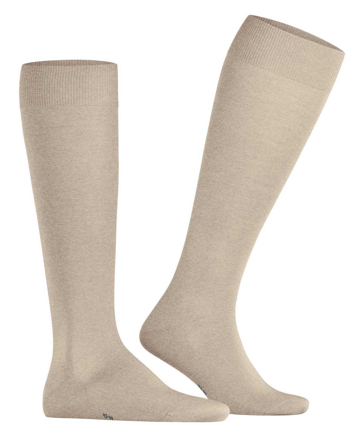 Falke ClimaWool Knee-high Socks Miesten Sukat Beige | 59287RLJC