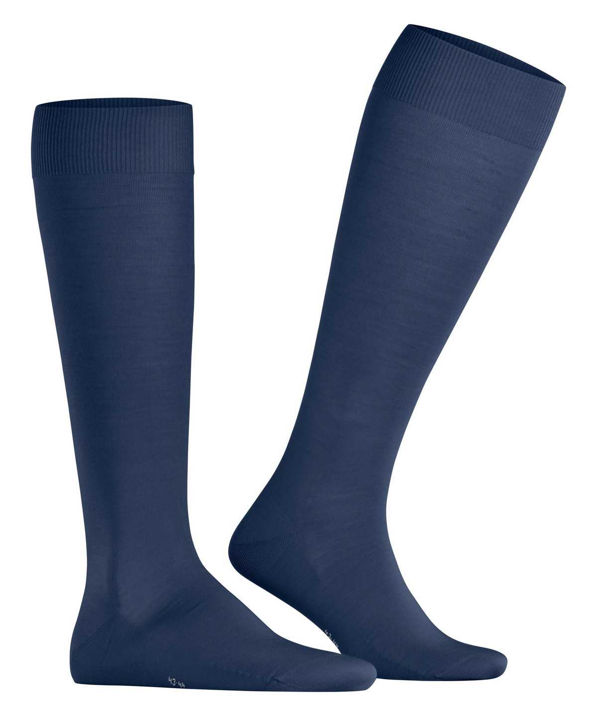 Falke ClimaWool Knee-high Socks Miesten Sukat Sininen | 98263GFBQ