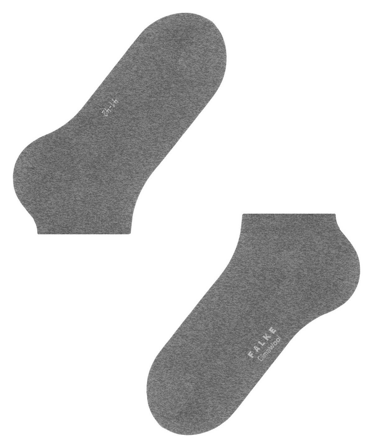 Falke ClimaWool Sneaker socks Miesten Sukat Harmaat | 36527DCFK