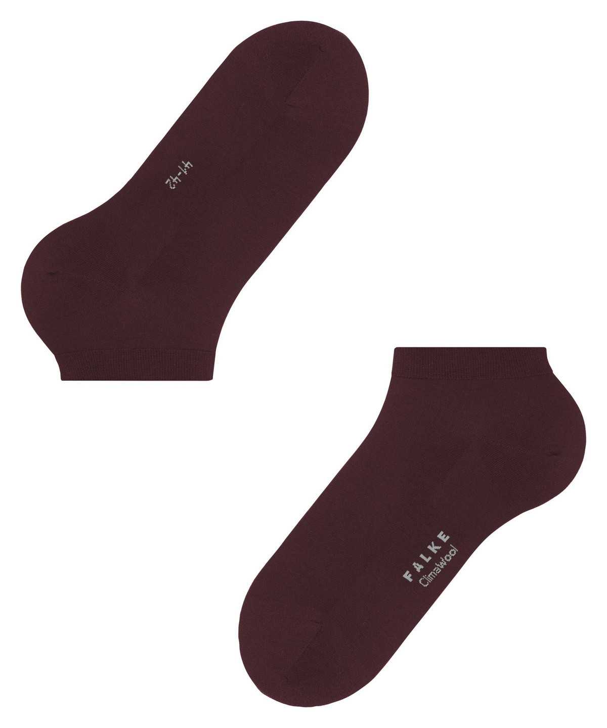 Falke ClimaWool Sneaker socks Miesten Sukat Punainen | 85346SCUR