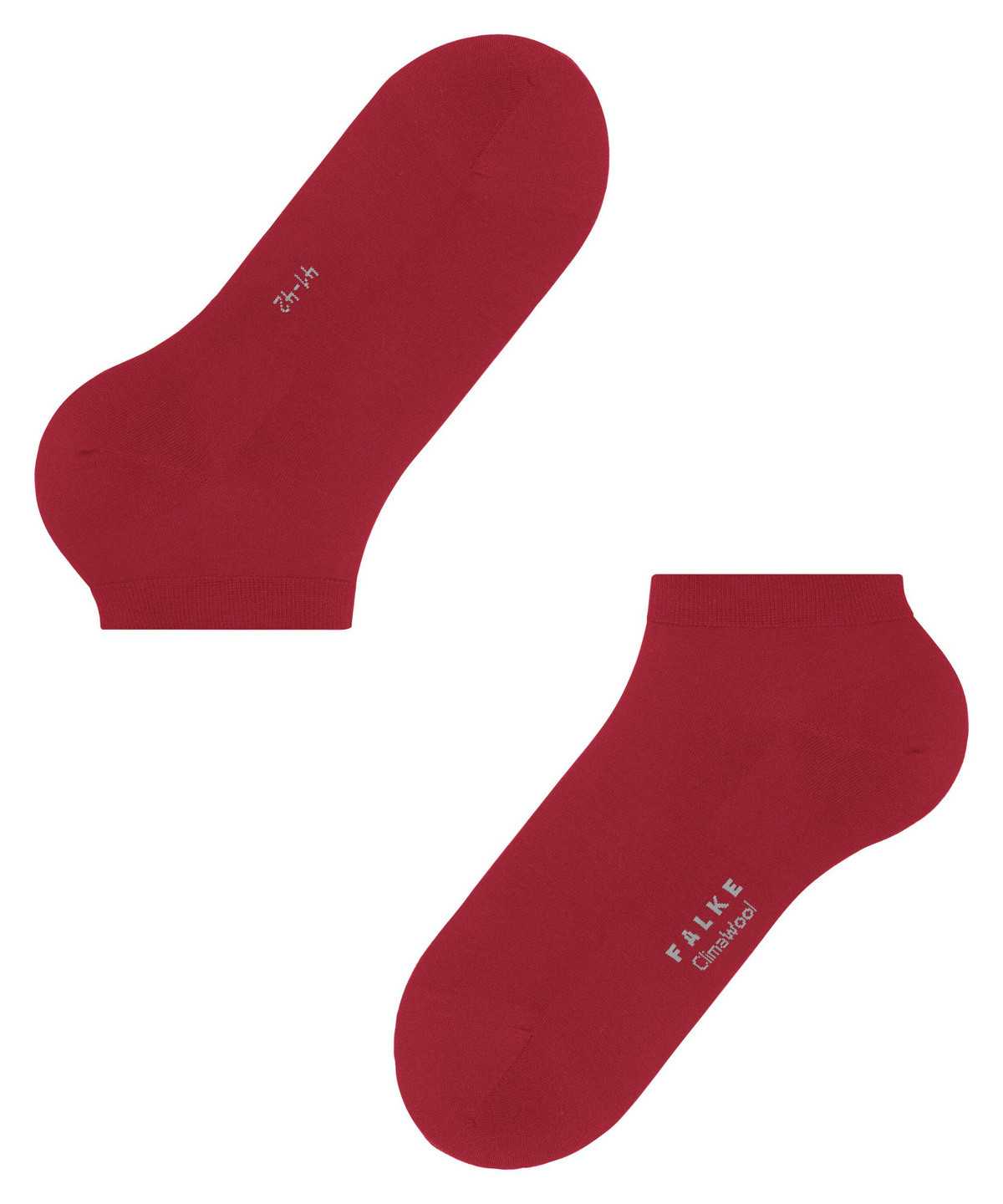 Falke ClimaWool Sneaker socks Miesten Sukat Punainen | 03689IETZ