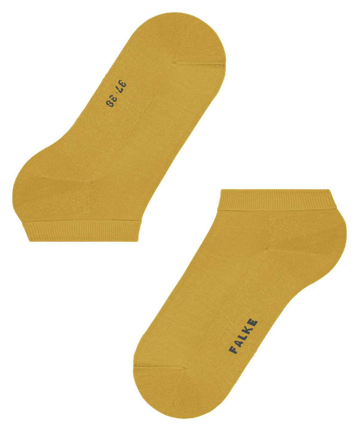 Falke ClimaWool Sneaker socks Naisten Sukat Keltainen | 78319TBHY