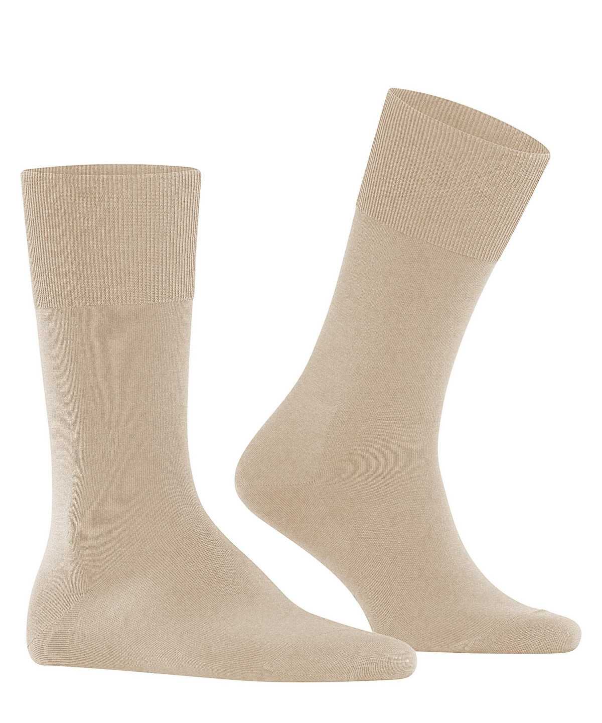 Falke ClimaWool Socks Miesten Sukat Beige | 04962DQCA