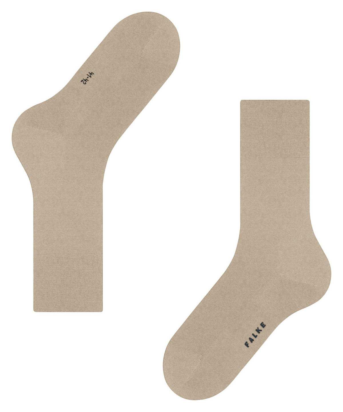 Falke ClimaWool Socks Miesten Sukat Beige | 04962DQCA