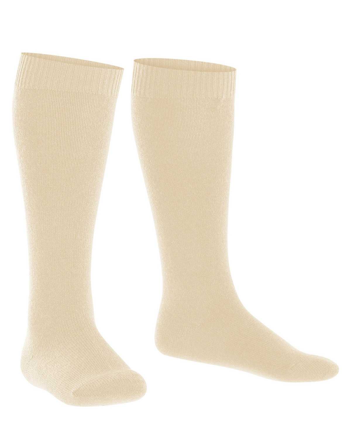 Falke Comfort Wool Knee-high Socks Lasten Sukat Beige | 19658YVPB