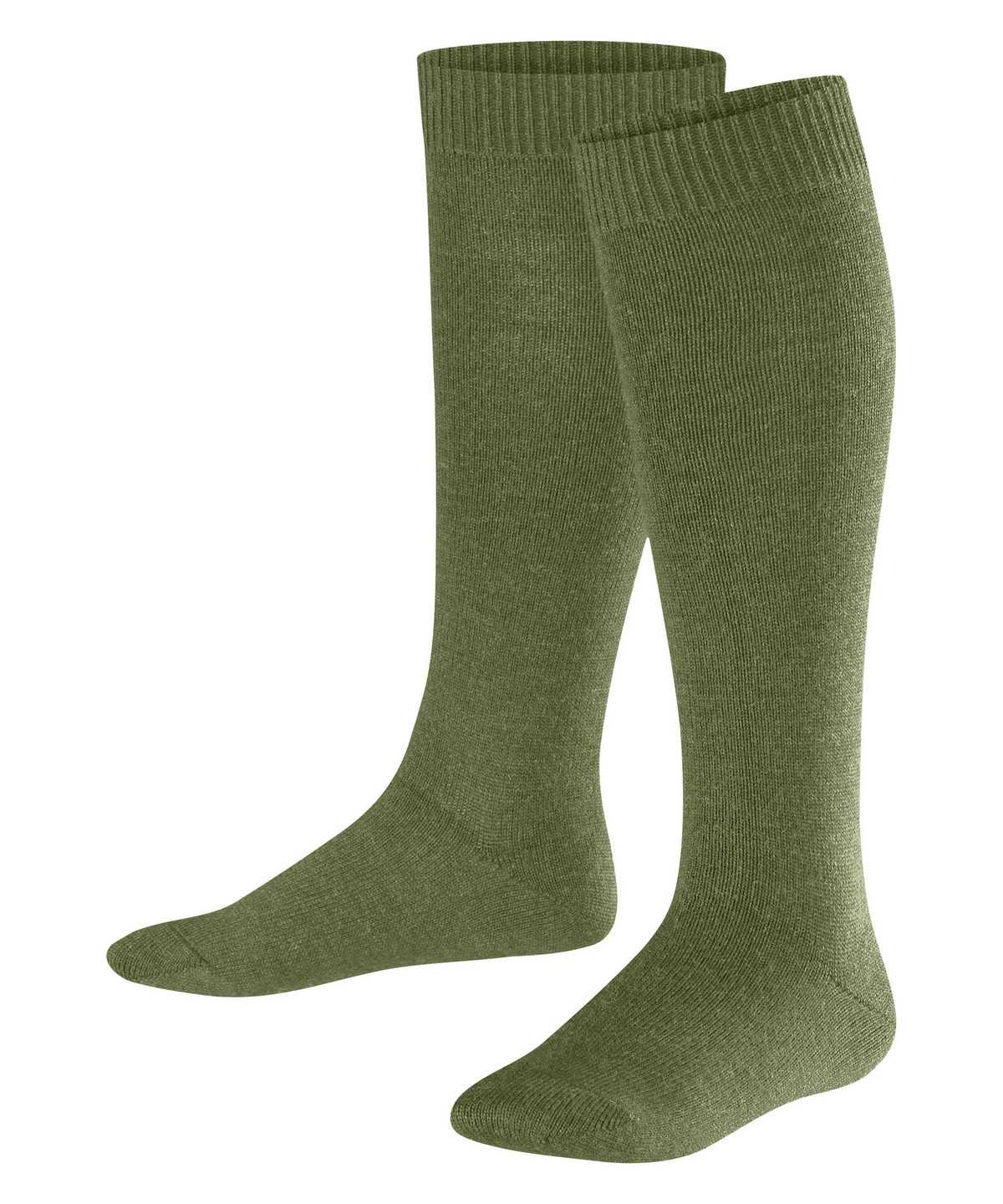 Falke Comfort Wool Knee-high Socks Lasten Sukat Vihreä | 91234SEFU