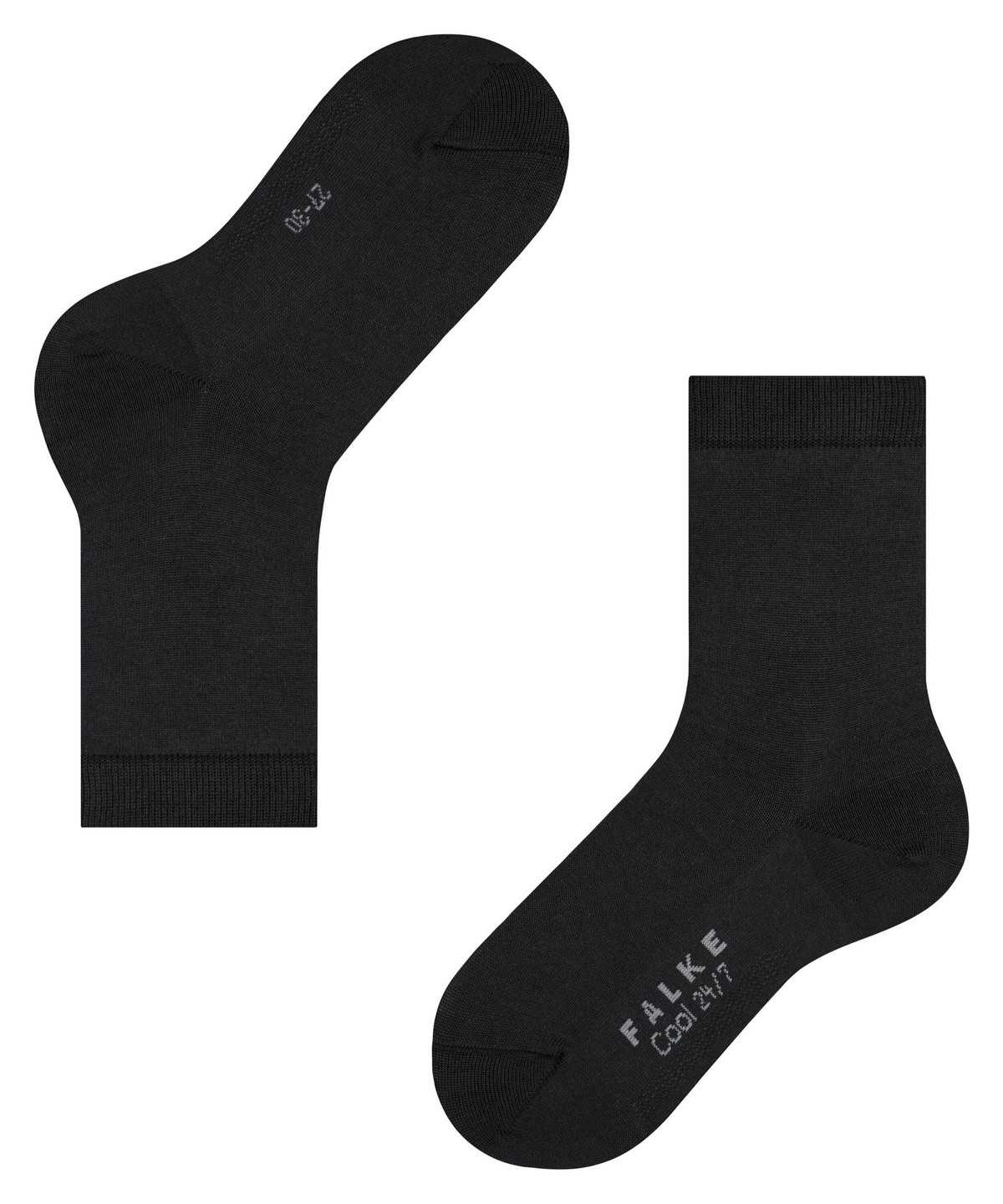 Falke Cool 24/7 Socks Lasten Sukat Mustat | 54103VWEN