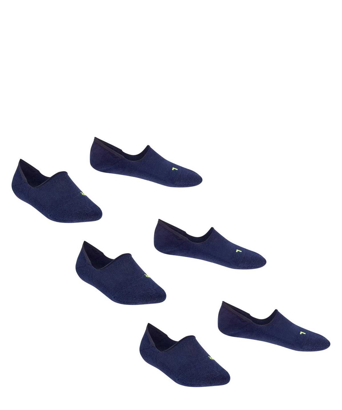 Falke Cool Kick 3-Pack Invisibles Lasten No Show Socks Sininen | 75641TLBX